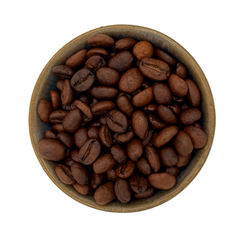 English Caramel aromatisierter, handgerösteter Kaffee, 250g