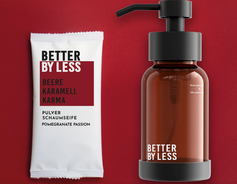 Better by Less Schaumseife | Starter Set | Pomegranate Passion