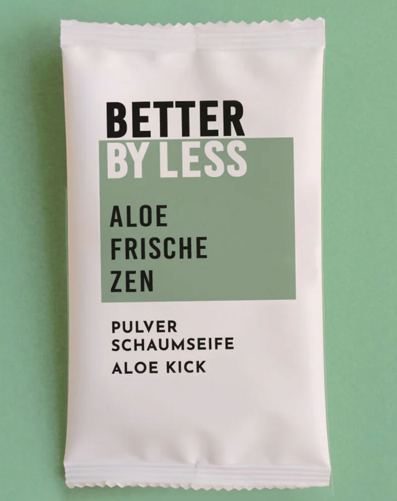Better by Less Schaumseife | Handseife Pulver | Aloe Kick - Refill