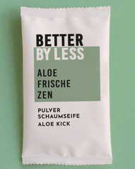 Better by Less Schaumseife | Handseife Pulver | Aloe Kick - Refill