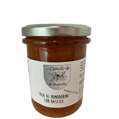 Sugo ai pomodorini e basilicum, Kirschtomaten Sauce mit Basilikum, 180g