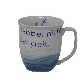 Sabbel nicht, dat geit, Fine Bone Chine