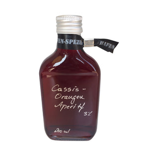 Cassis Orangen Aperitif Essig 3% Säure