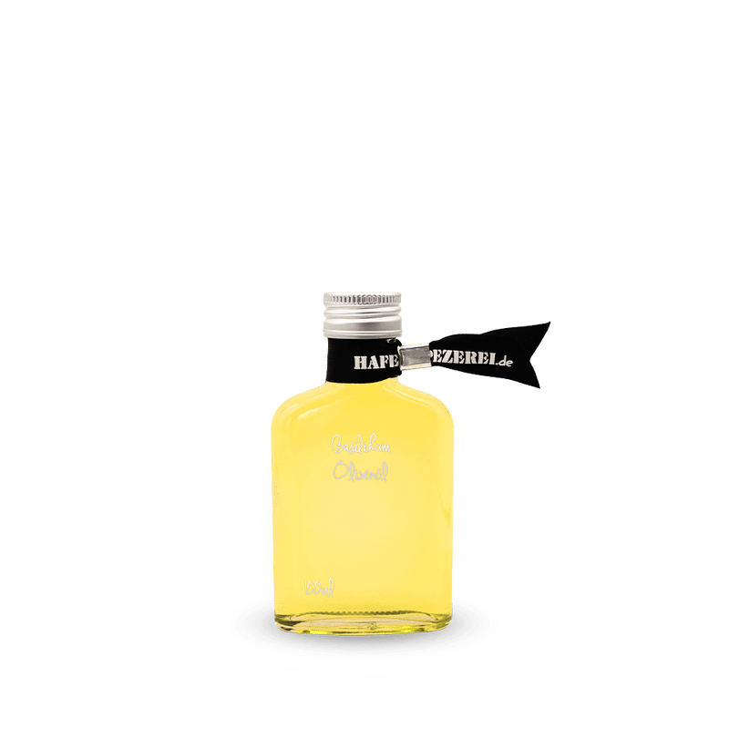 Basilikum Olivenöl, Sizilianisches Olivenöl mit Basilikum, 100ml