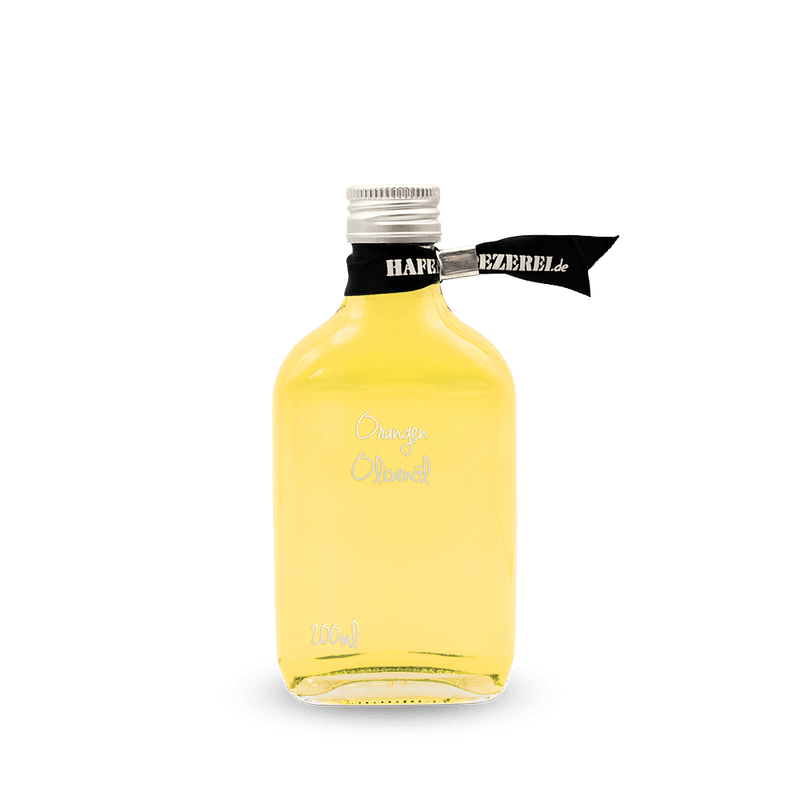 Orangen Olivenöl, natives Olivenöl