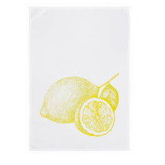 Geschirrtuch Zitrone, Material: 100% Baumwolle, Maße 50x70 cm
