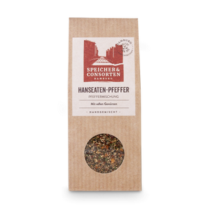 Hanseaten Pfeffer, Pfeffermischung mit edlen Gewürzen, 60g